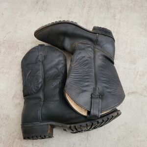 Men's Classic Black Western Boots